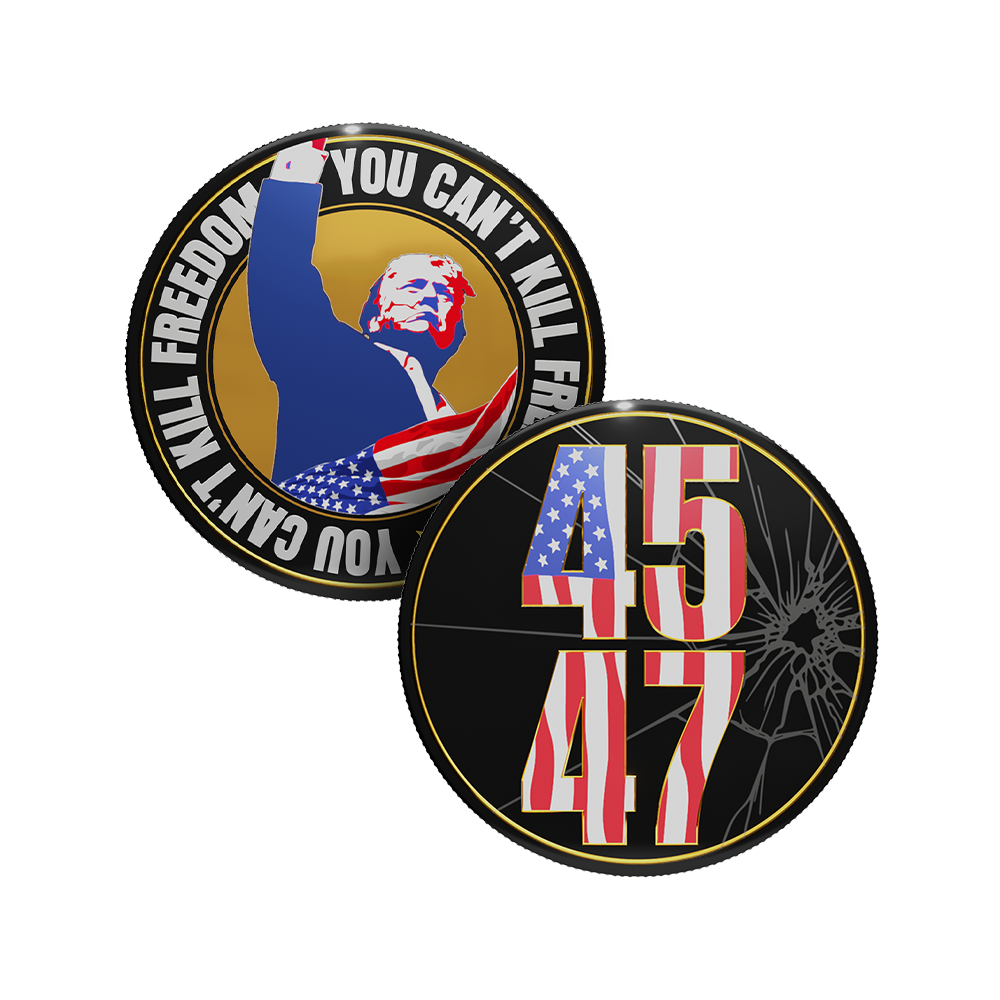 Trump “You Can't Kill Freedom” Coin