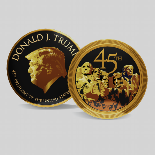 Trump Coin - Mount Rushmore Edition