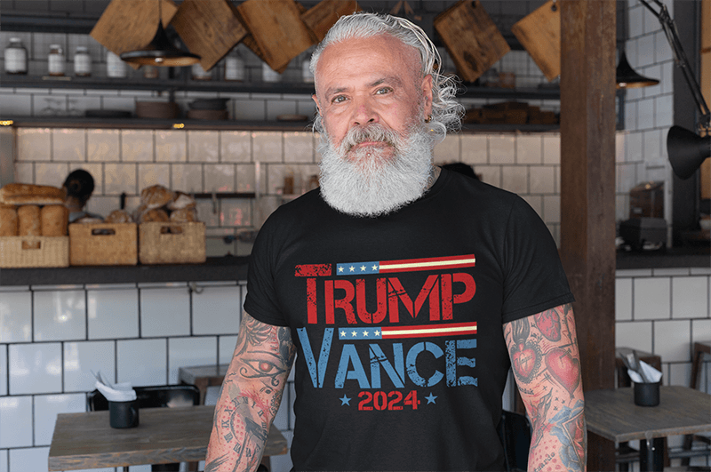 Trump Vance - Men's Black T-Shirt