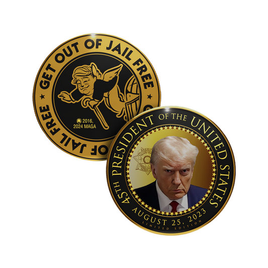 Trump “Get Out of Jail Free” Coin